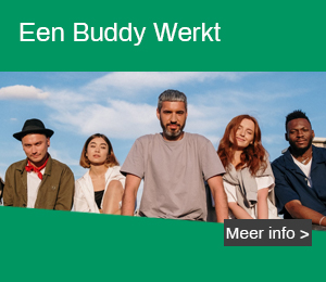 buddy werkt jongeren